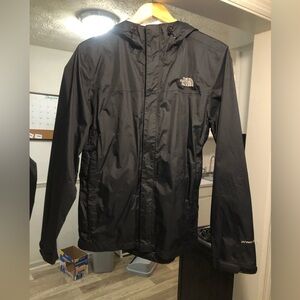 North Face Men's Black Raincoat